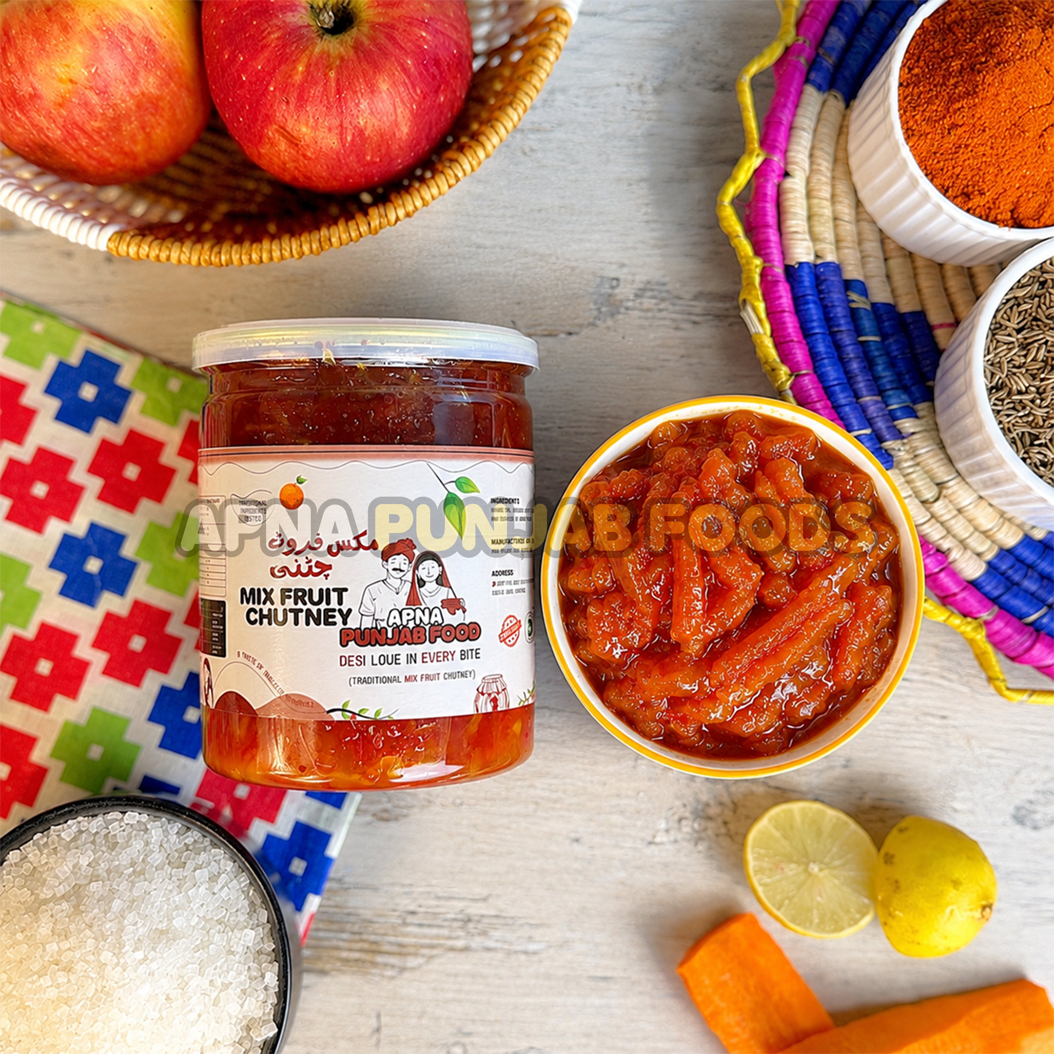Mix Fruit Chutney مکس فروٹ چٹنی