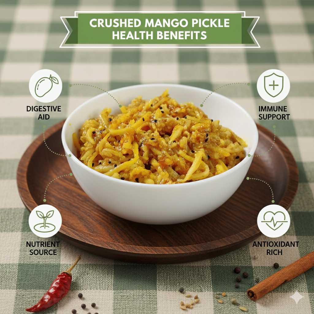 Crushed Mango Pickle کُچلا ہوا آم کا اچار
