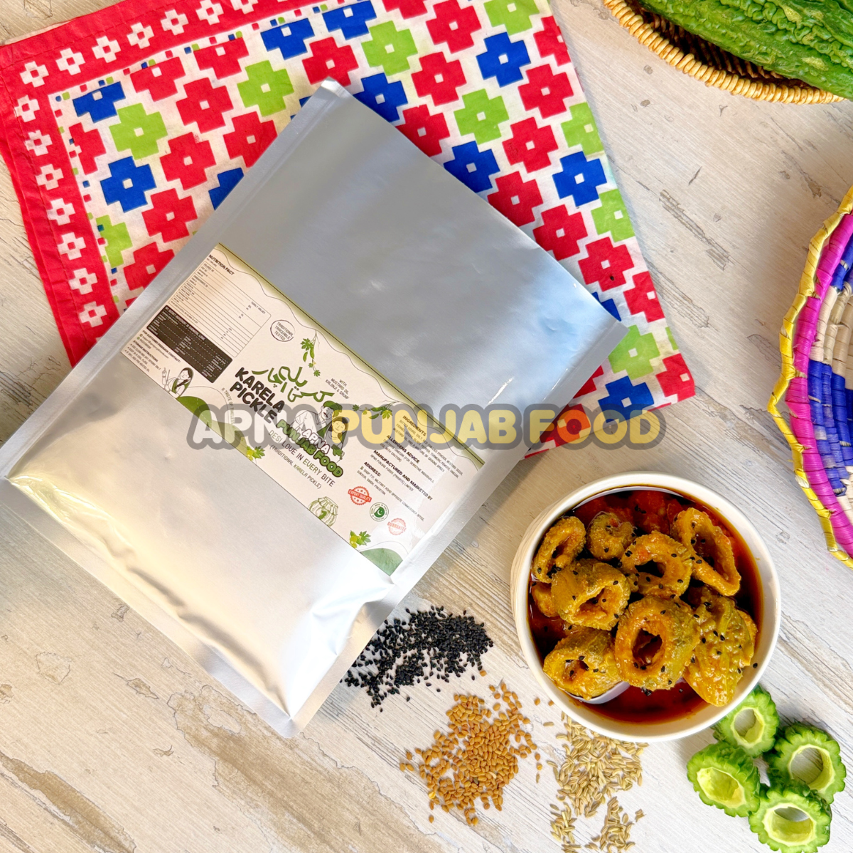 Desi Karela Pickle دیسی کریلا اچار