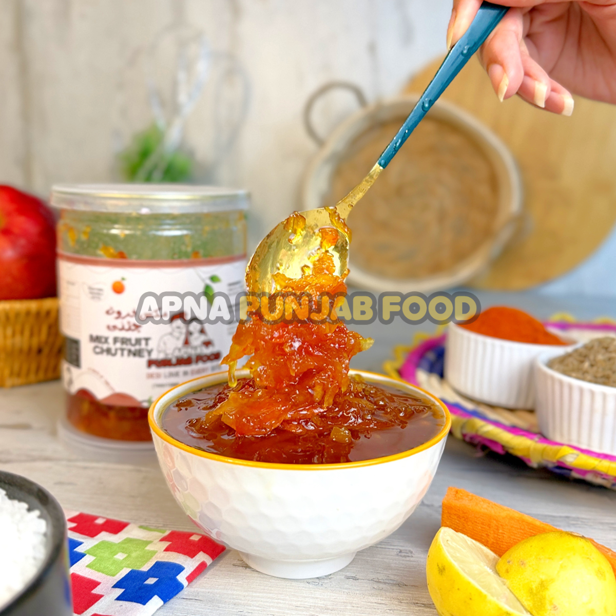 Mix Fruit Chutney مکس فروٹ چٹنی