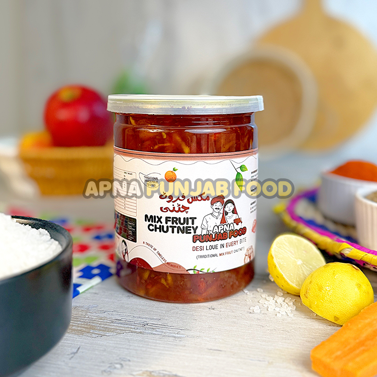 Mix Fruit Chutney مکس فروٹ چٹنی