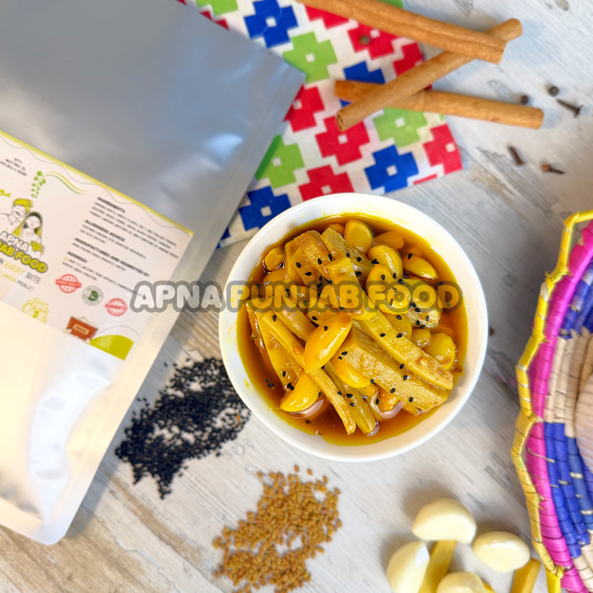 Moringa Lahsan Pickle سوہنجنا لہسن اچار