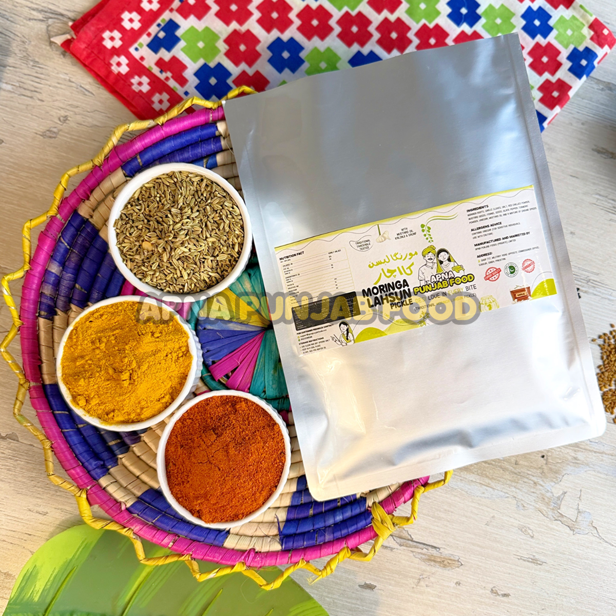 Moringa Lahsan Pickle سوہنجنا لہسن اچار
