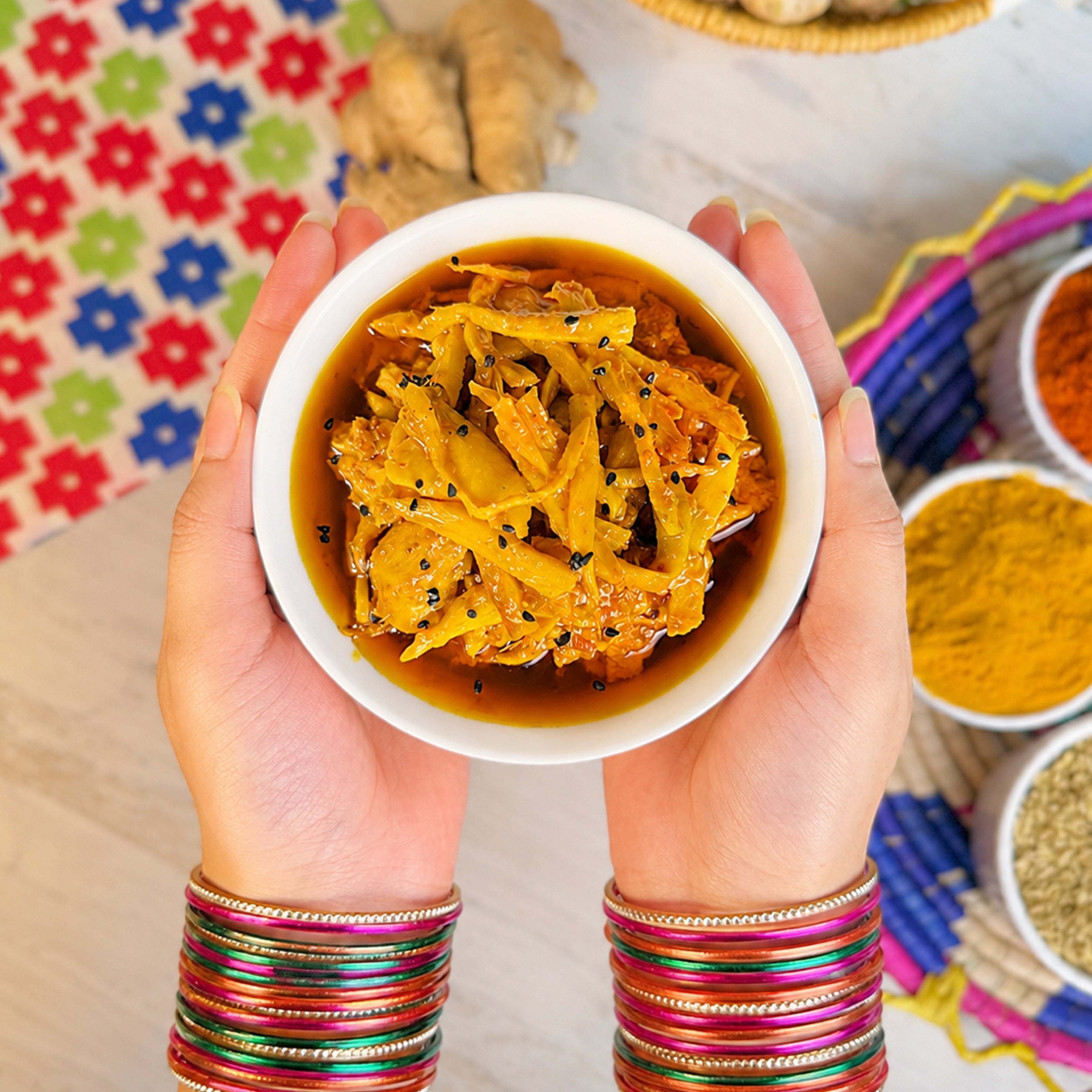 Desi Adrak Pickle دیسی ادرک اچار