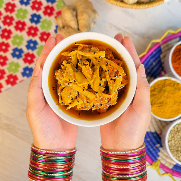 Desi Adrak Pickle دیسی ادرک اچار