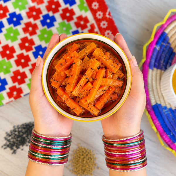 Red Carrot Pickle سرخ گاجر کا اچار