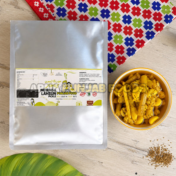 Moringa Lahsan Pickle سوہنجنا لہسن اچار