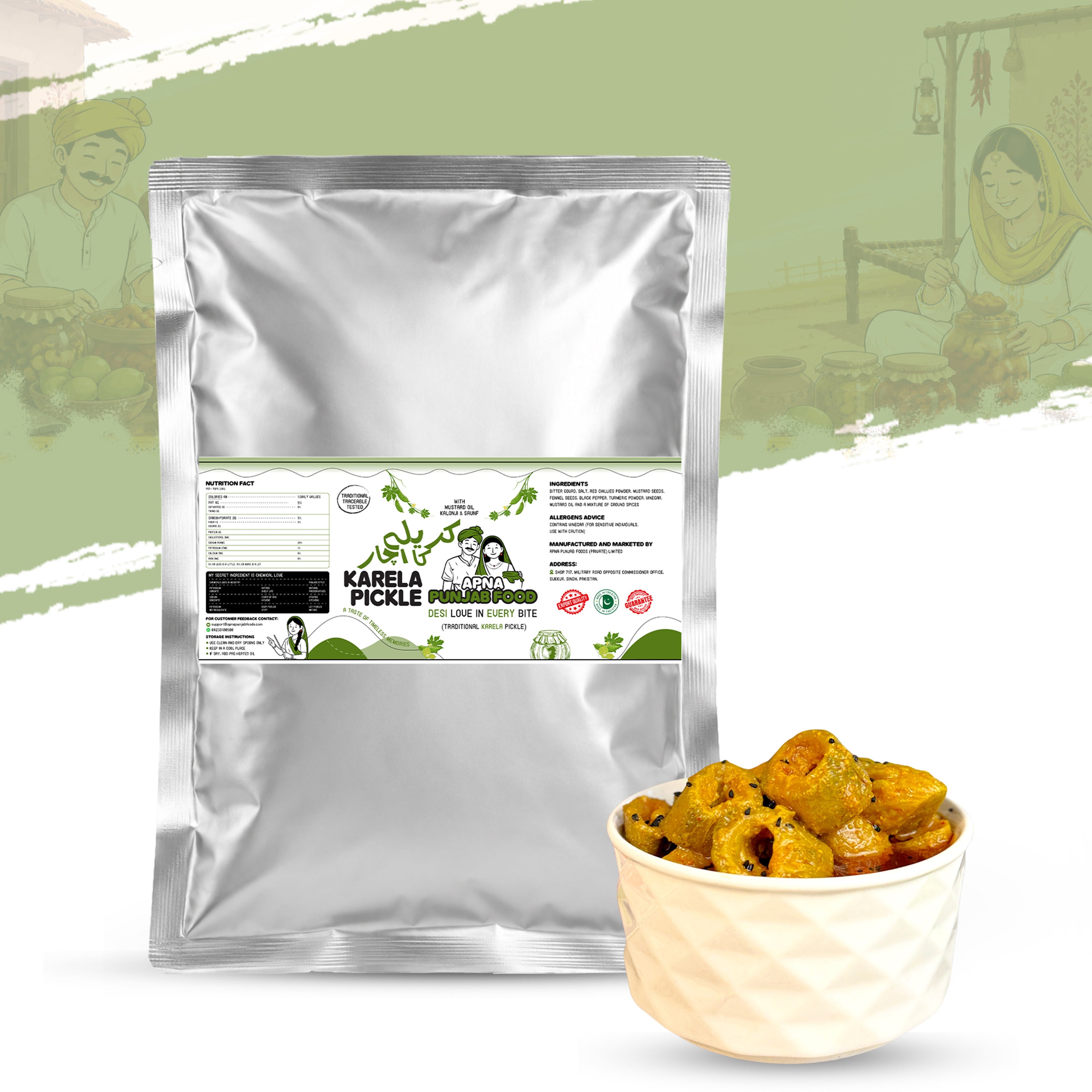 Sindhi Karela Pickle سندھی کریلا اچار