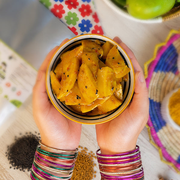 Khata Metha Mango Pickle کھٹا میٹھا آم کا اچار