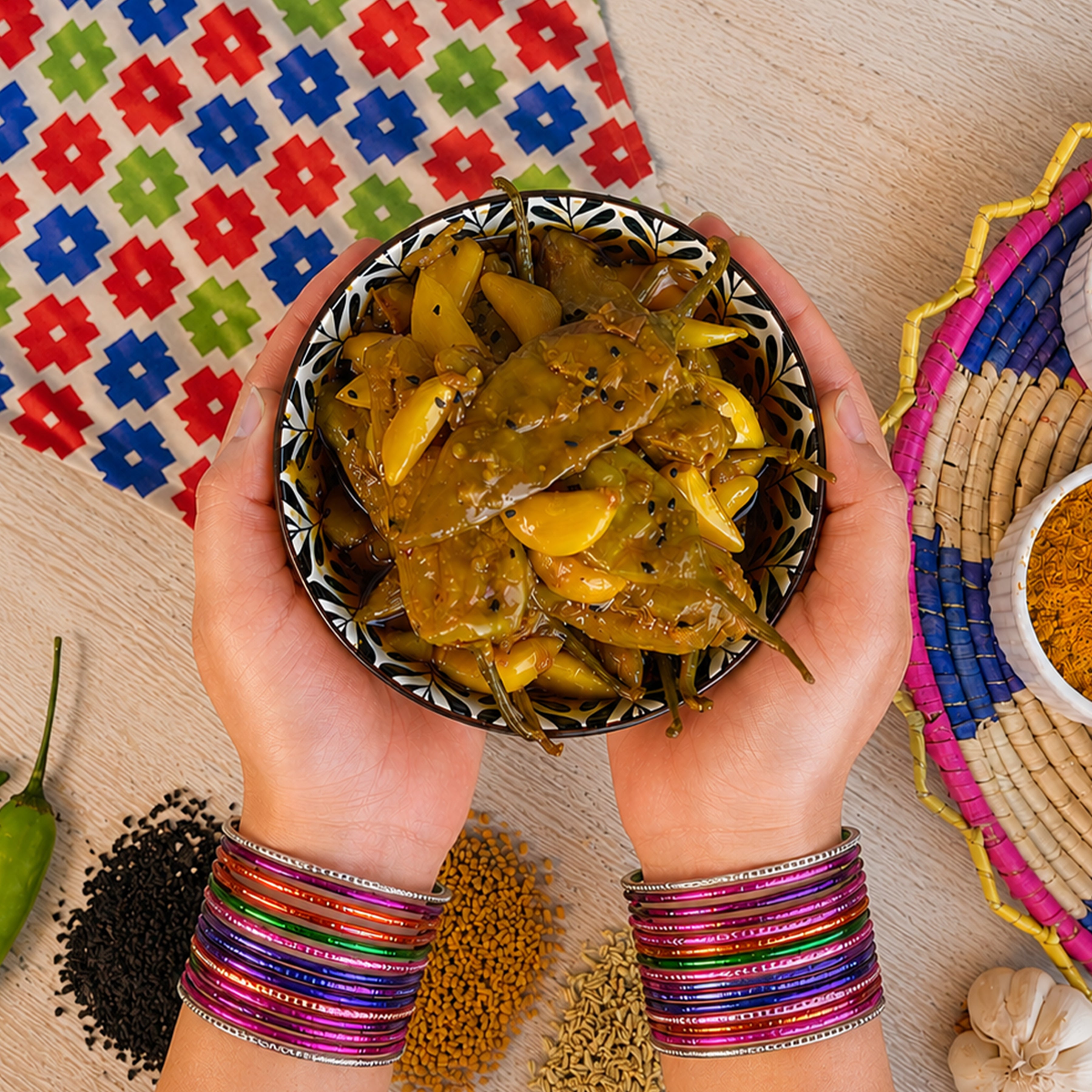 Lahsan Mirch Pickle لہسن مرچ اچار