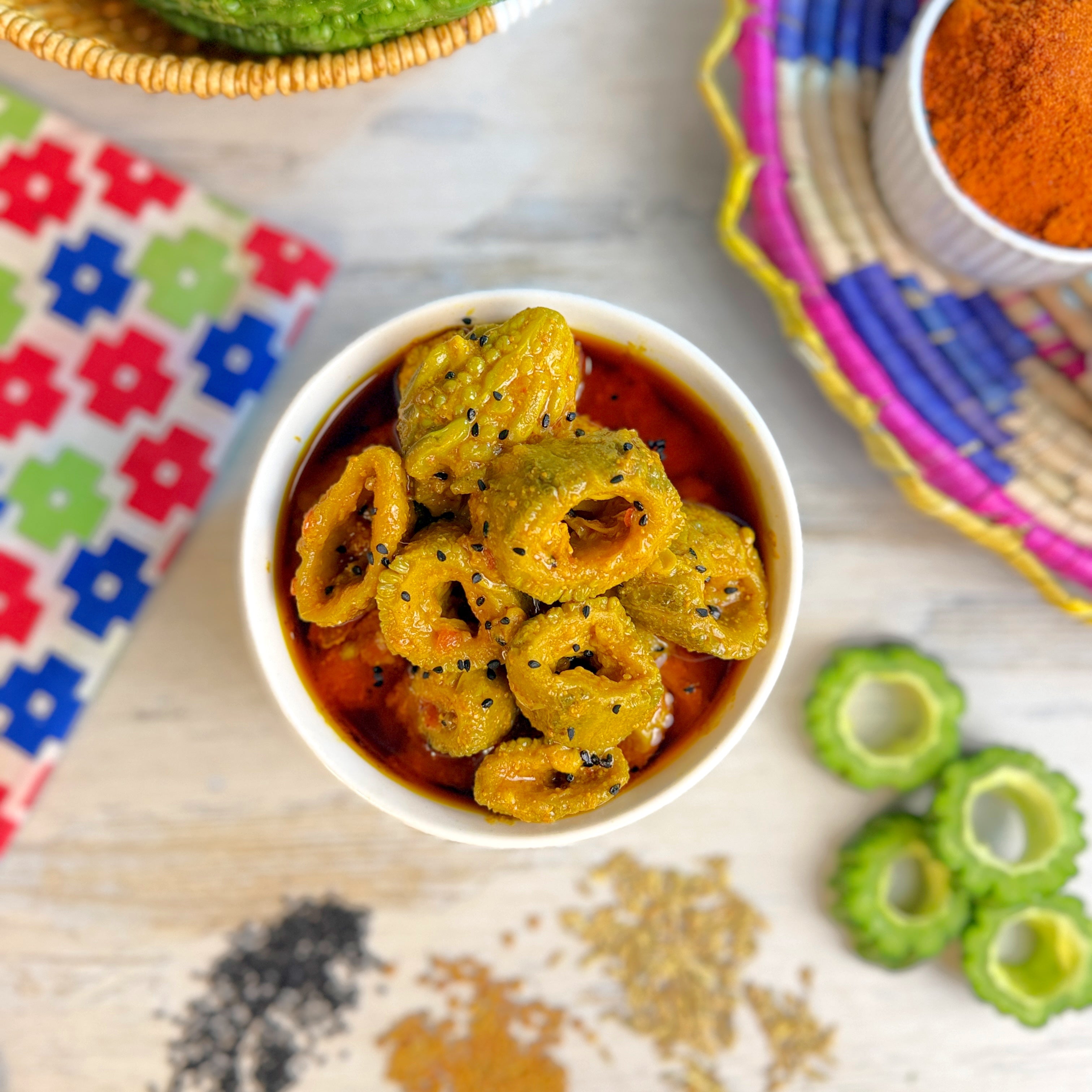 Sindhi Karela Pickle سندھی کریلا اچار