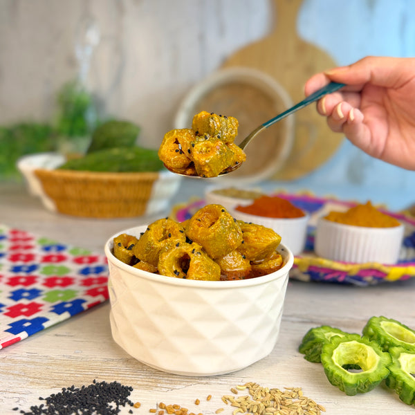 Sindhi Karela Pickle سندھی کریلا اچار
