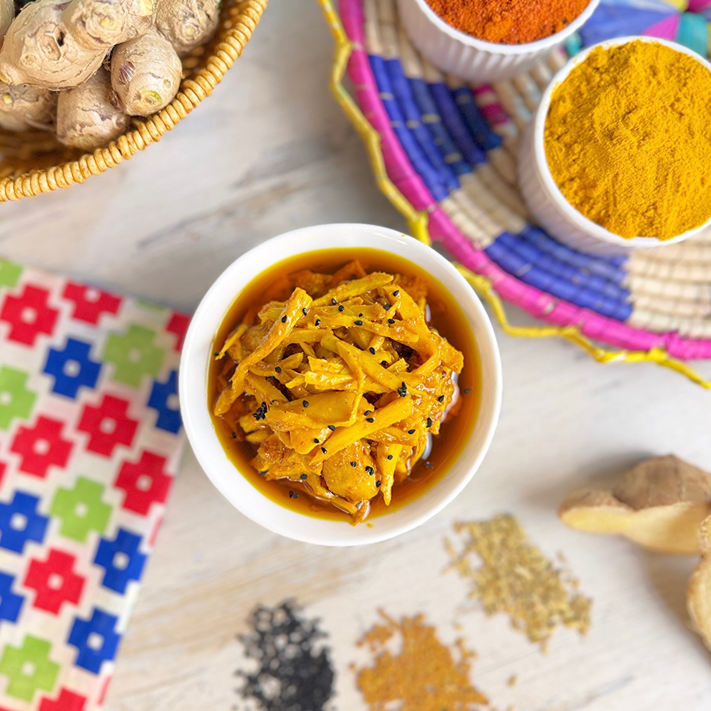 Desi Adrak Pickle دیسی ادرک اچار