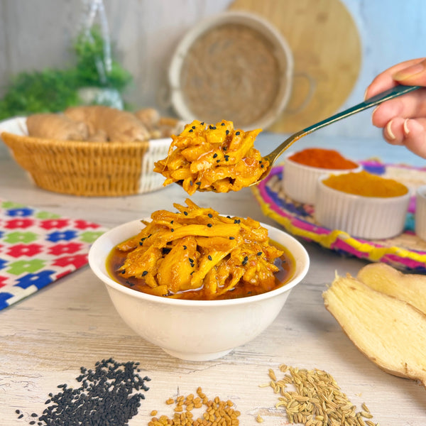 Desi Adrak Pickle دیسی ادرک اچار