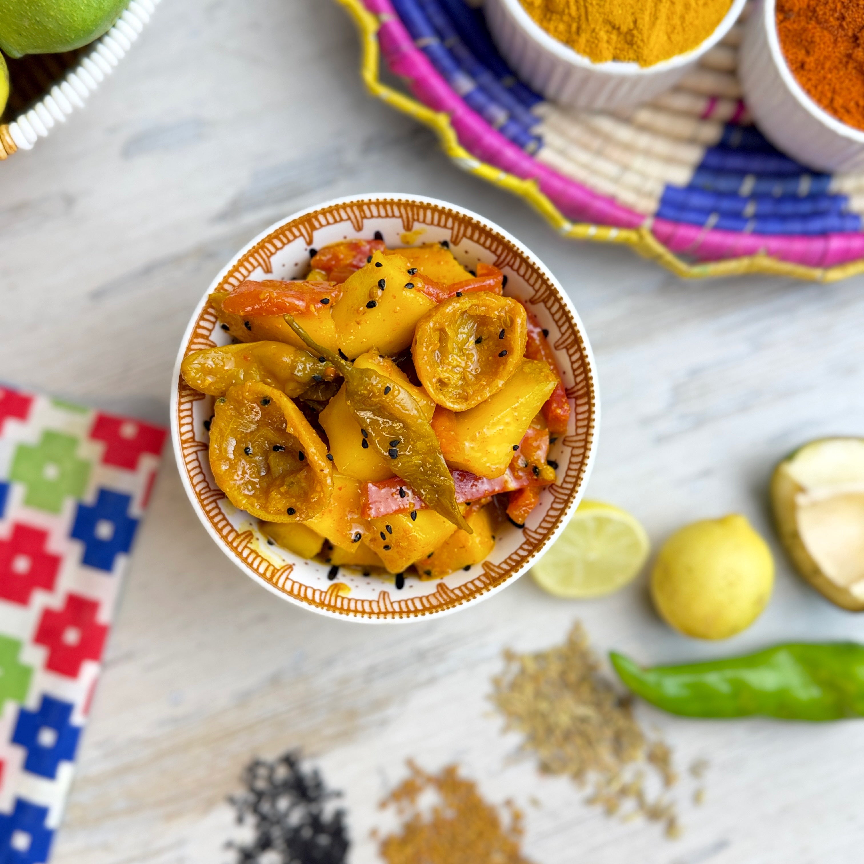Khata Metha Mix Pickle کھٹا میٹھا مکس اچار