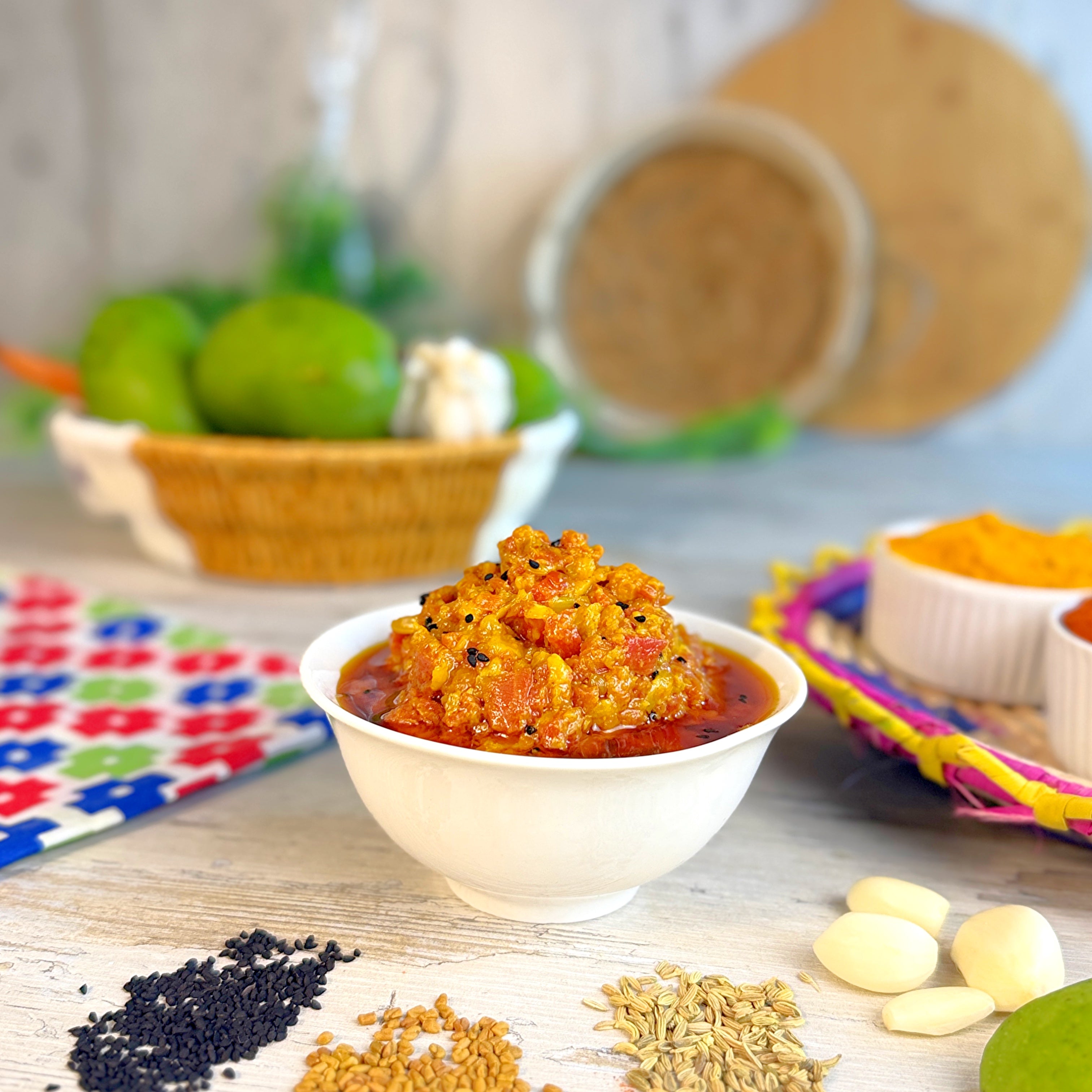 Crushed Mix Pickle کُچلا ہوا مکس اچار