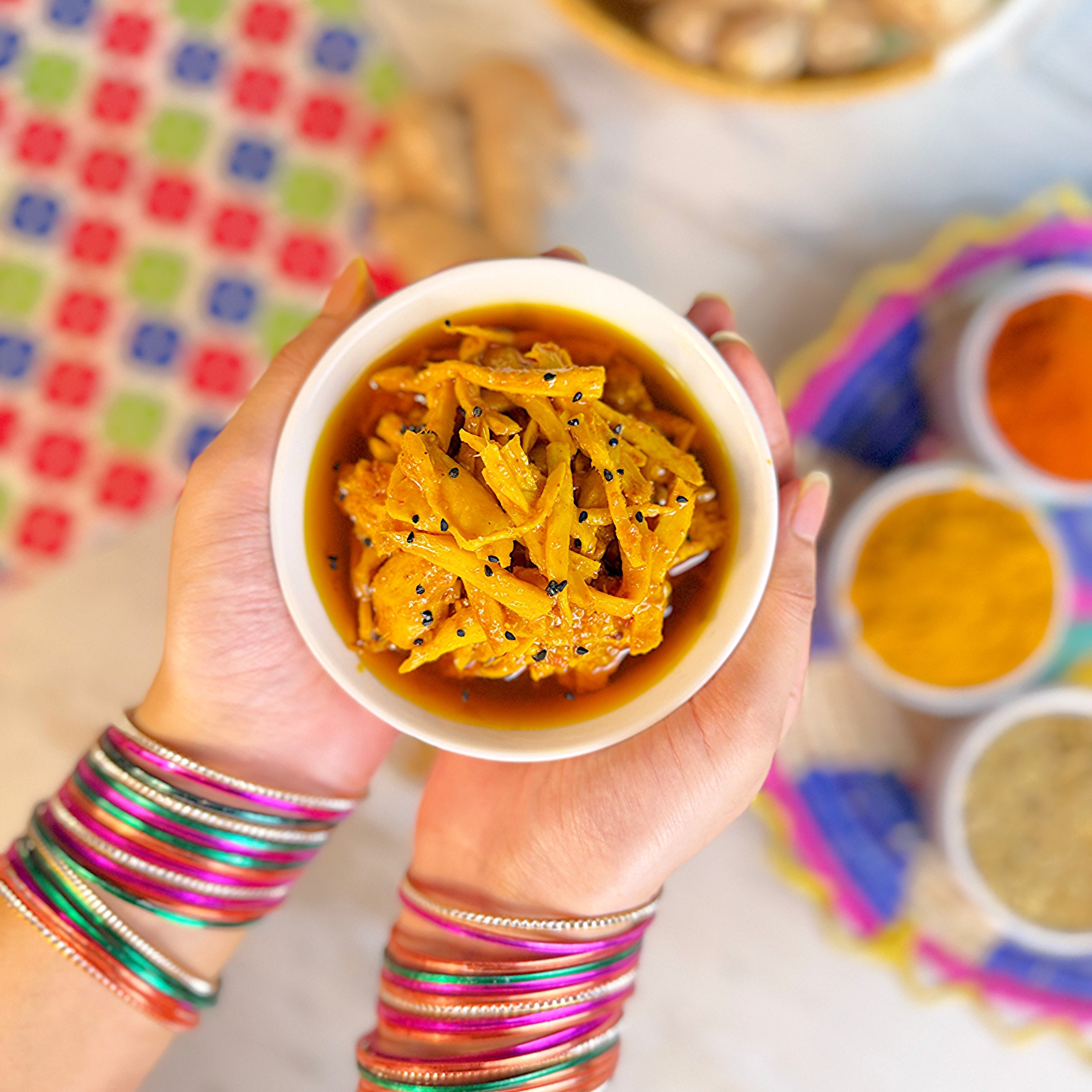 Desi Adrak Pickle دیسی ادرک اچار