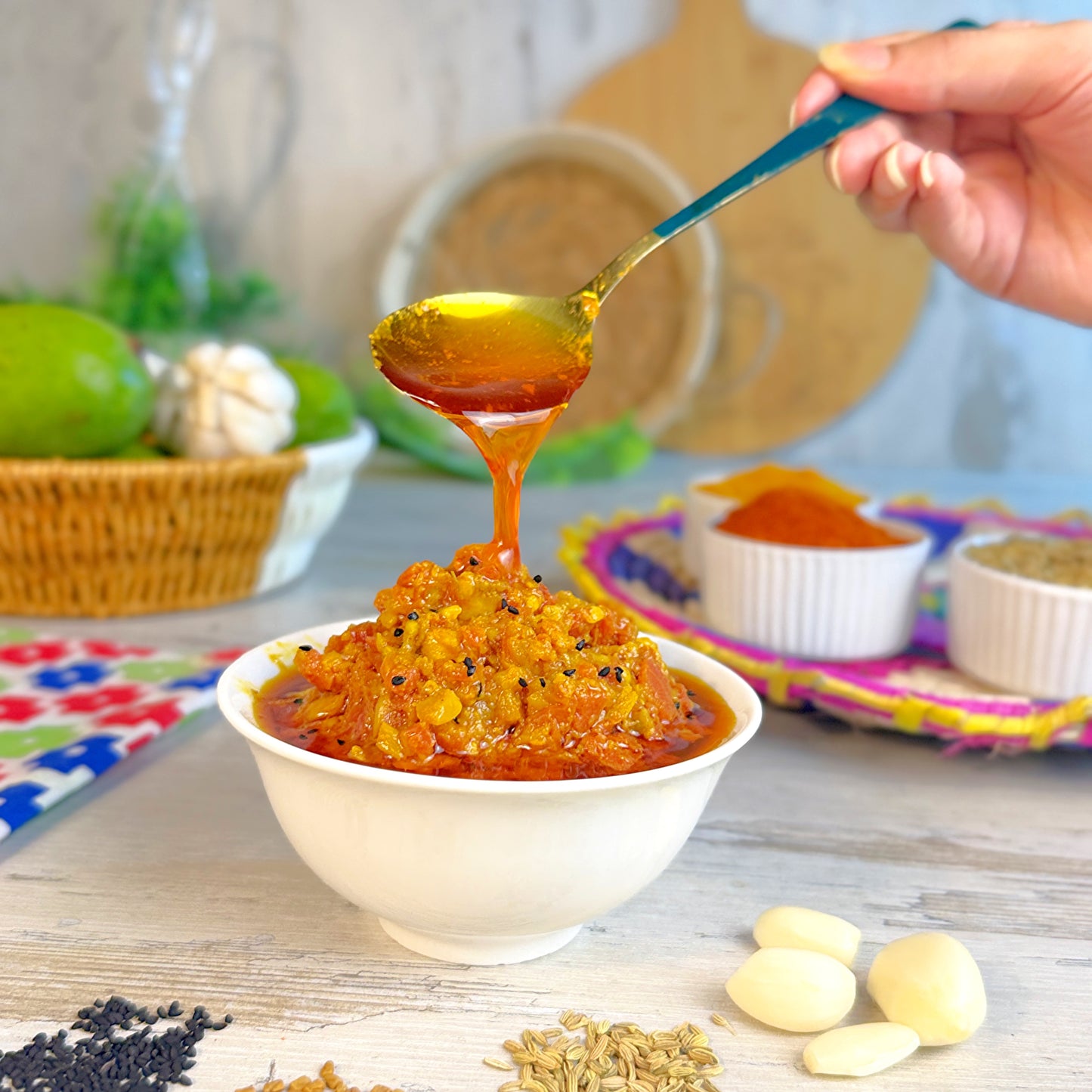 Crushed Mix Pickle کُچلا ہوا مکس اچار