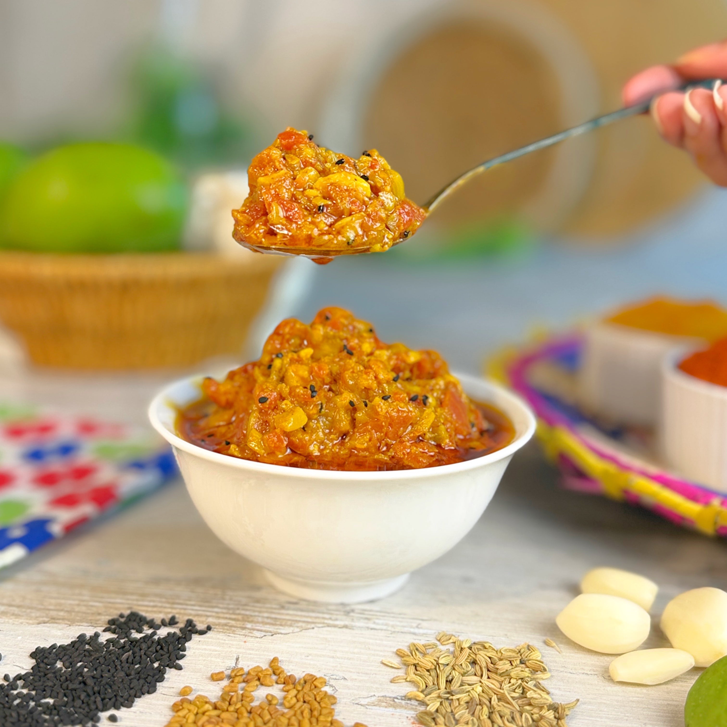 Crushed Mix Pickle کُچلا ہوا مکس اچار