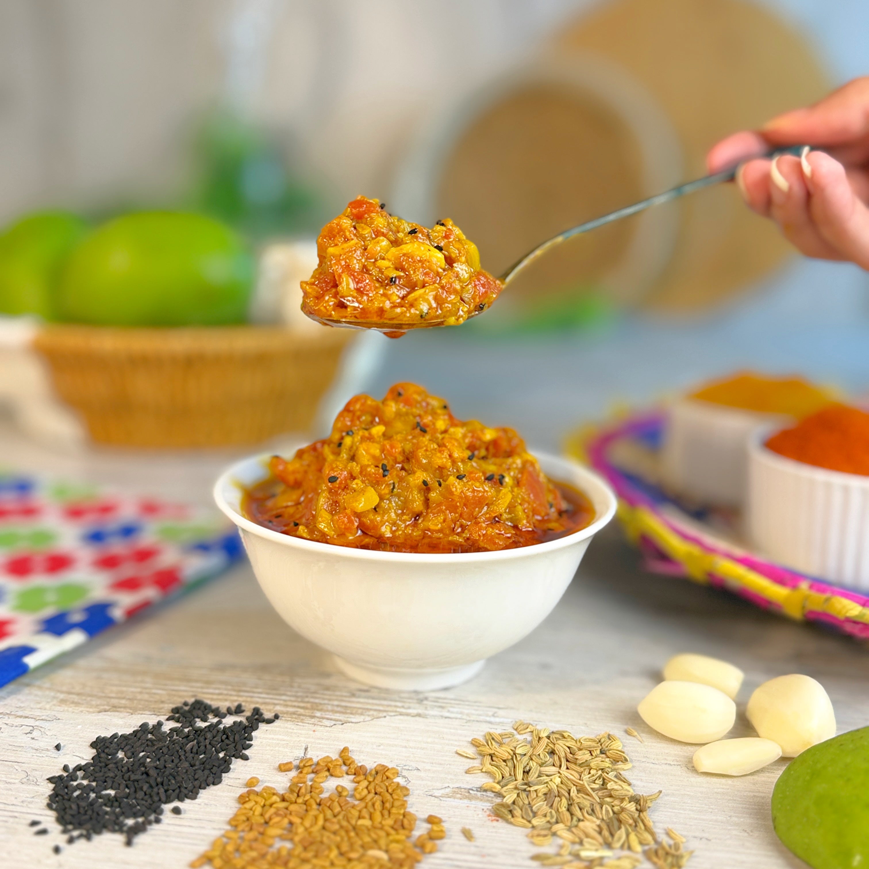 Crushed Mix Pickle کُچلا ہوا مکس اچار