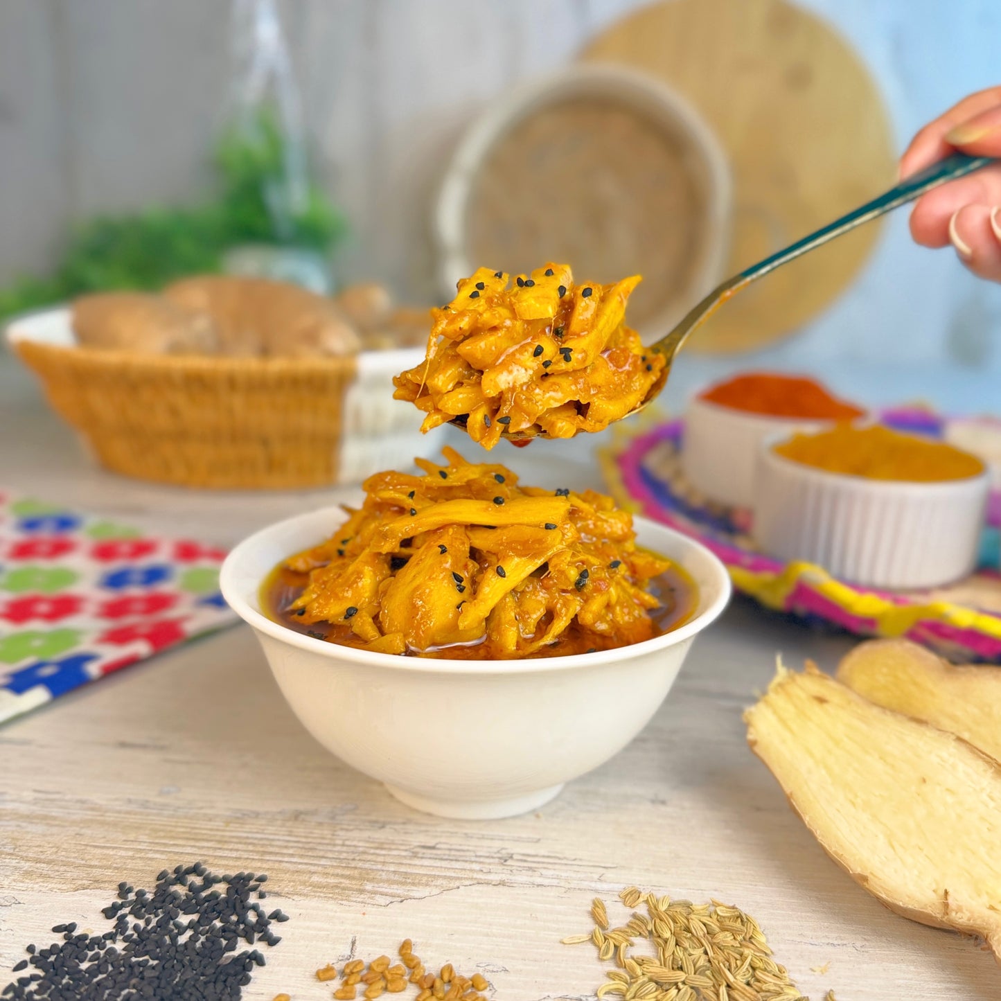 Desi Adrak Pickle دیسی ادرک اچار
