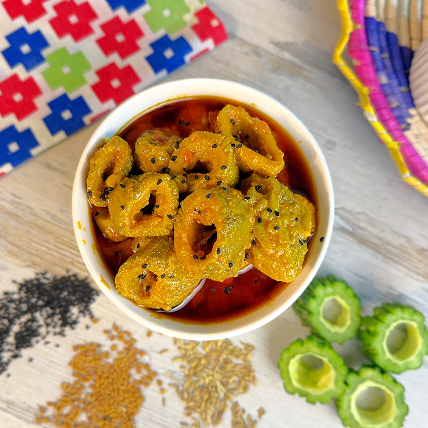 Sindhi Karela Pickle سندھی کریلا اچار