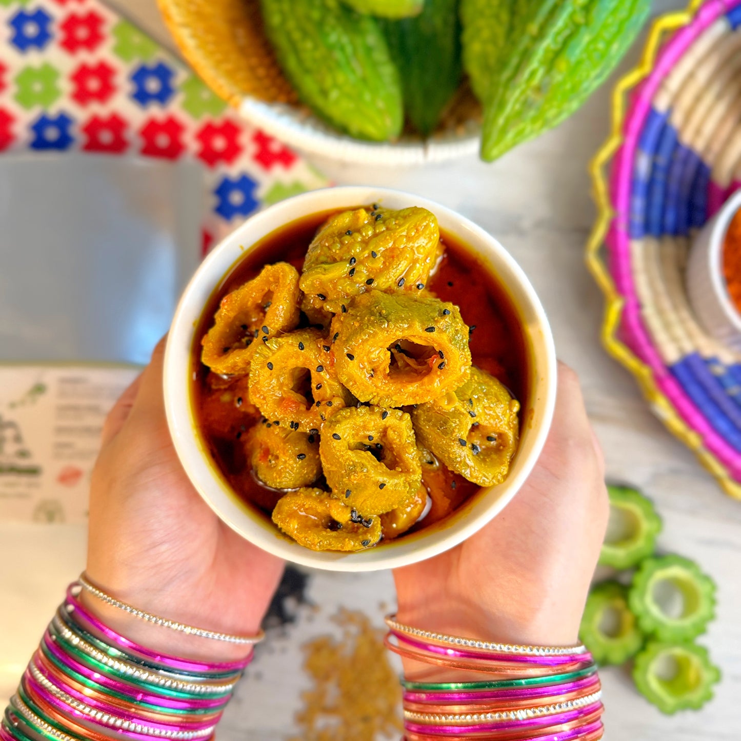 Sindhi Karela Pickle سندھی کریلا اچار