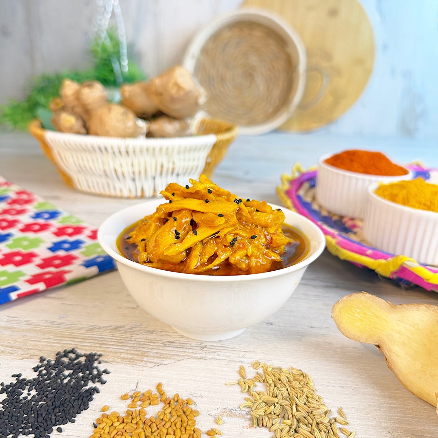 Desi Adrak Pickle دیسی ادرک اچار