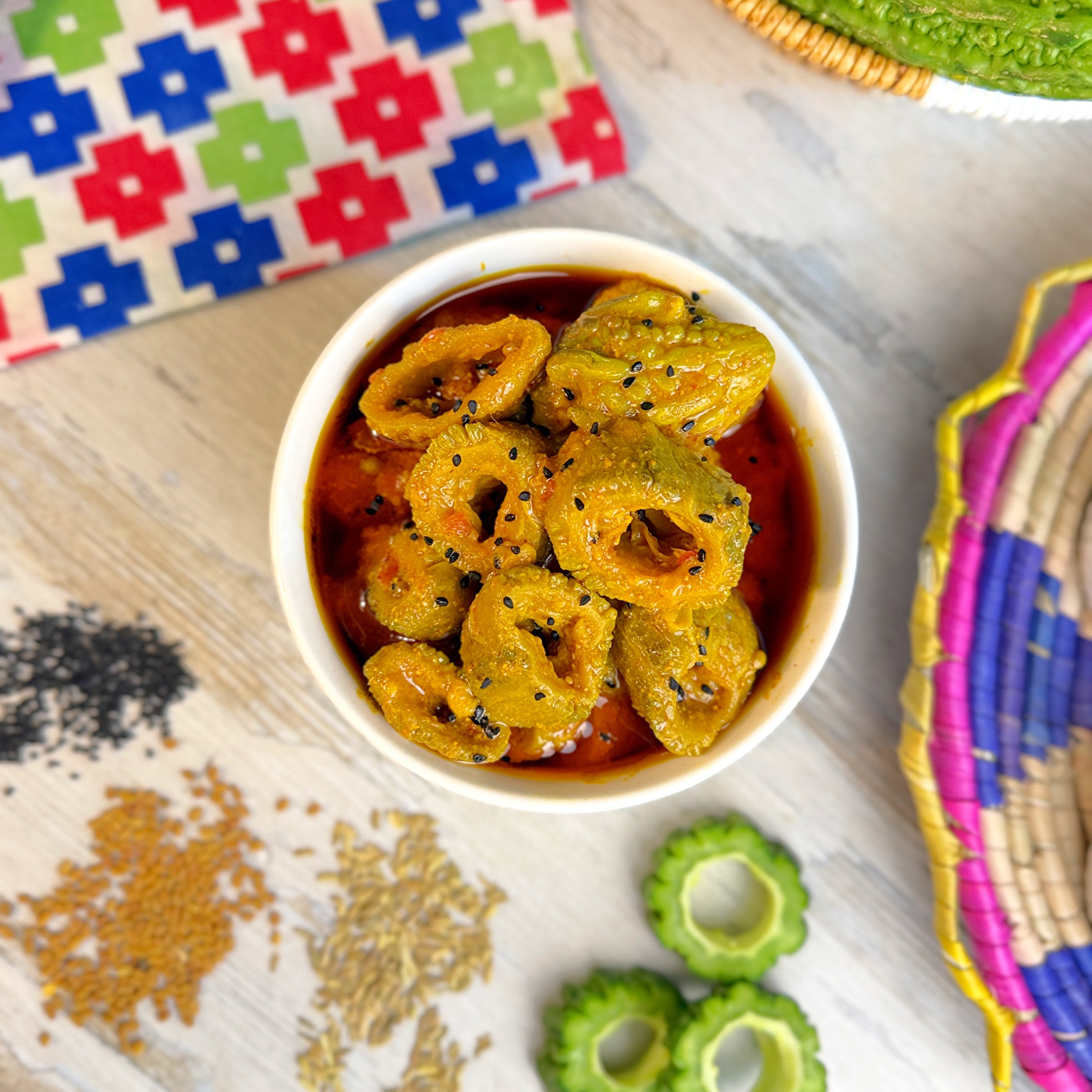 Sindhi Karela Pickle سندھی کریلا اچار