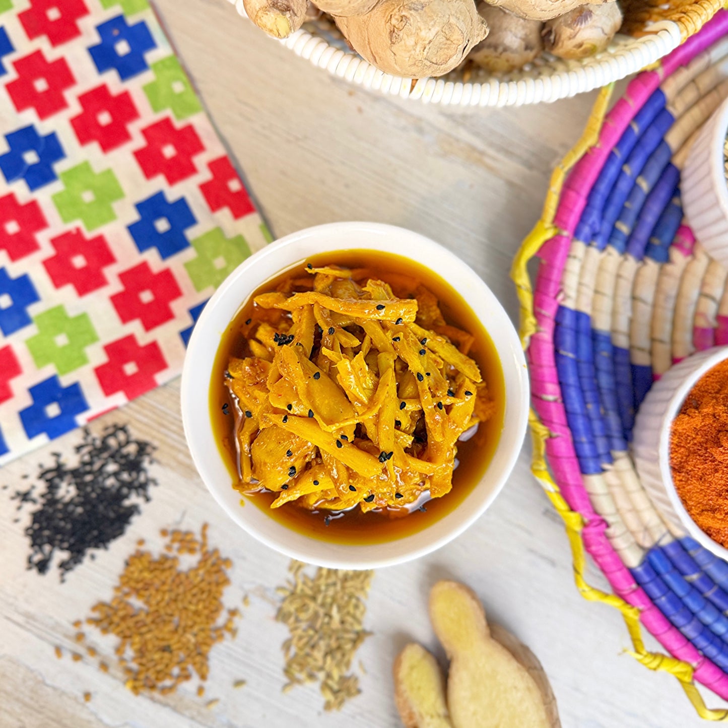 Desi Adrak Pickle دیسی ادرک اچار