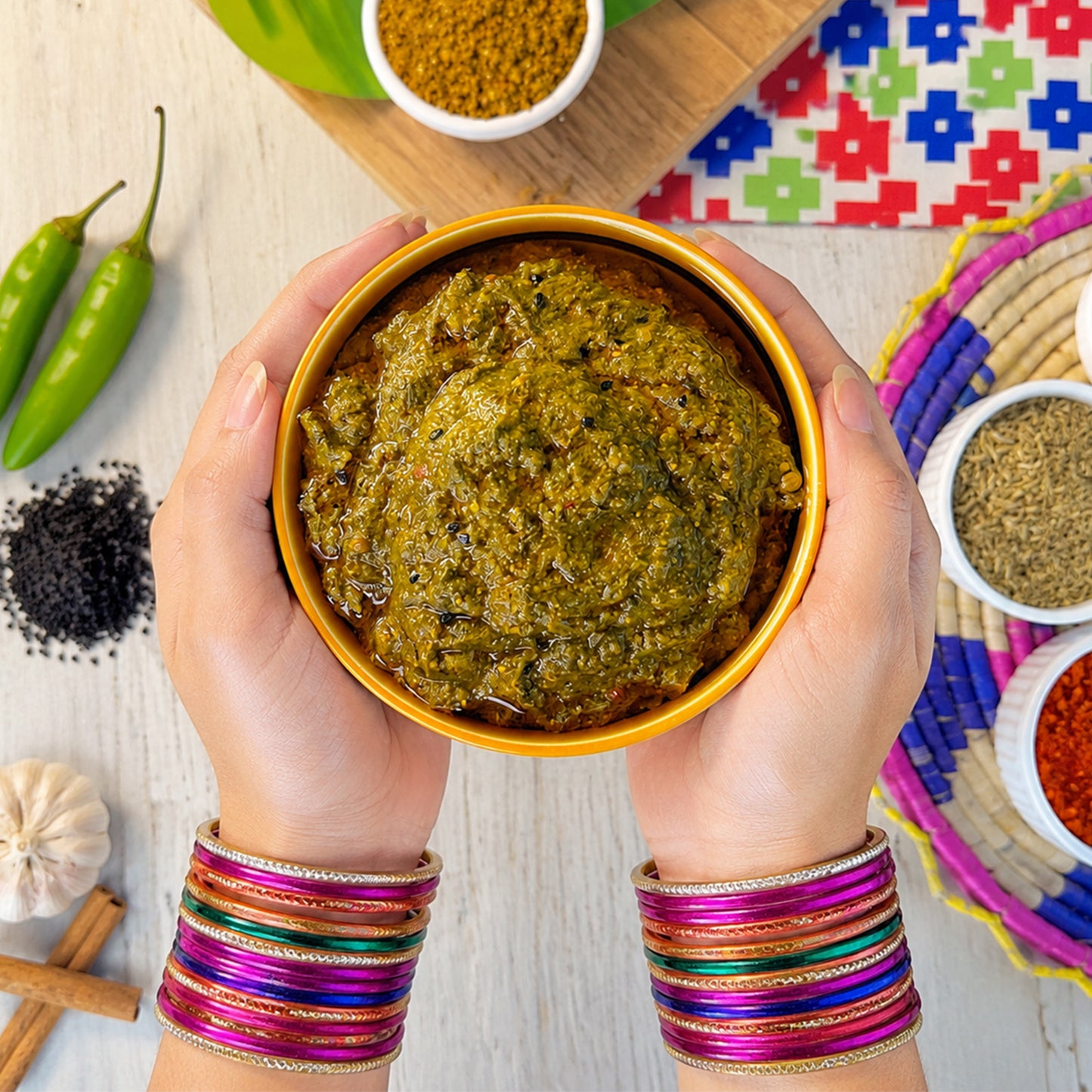 Saag Pickle ساگ کا اچار